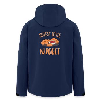 Nugget - Men’s Recycled Softshell Jacket by Stanley/Stella - navy - Back - AI Model Male 185 light (185cm)