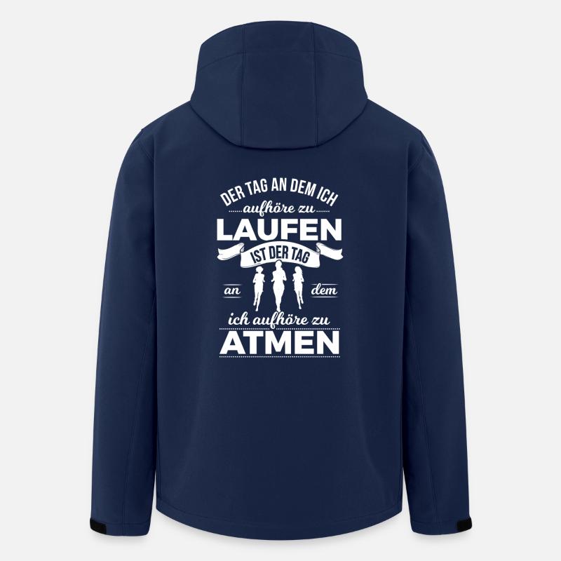 Laufen & Joggen | Der Tag - Recycelte Männer Softshell-Jacke von Stanley/Stella - Navy