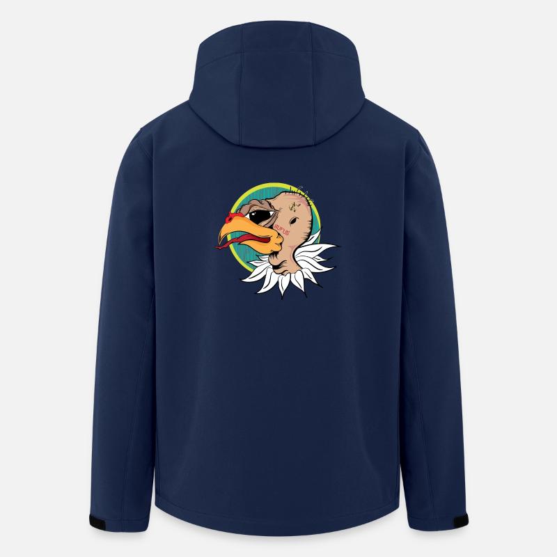 Kondor - Recycelte Männer Softshell-Jacke von Stanley/Stella - Navy