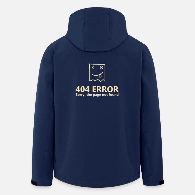 404 Error - Recycelte Männer Softshell-Jacke von Stanley/Stella - Navy
