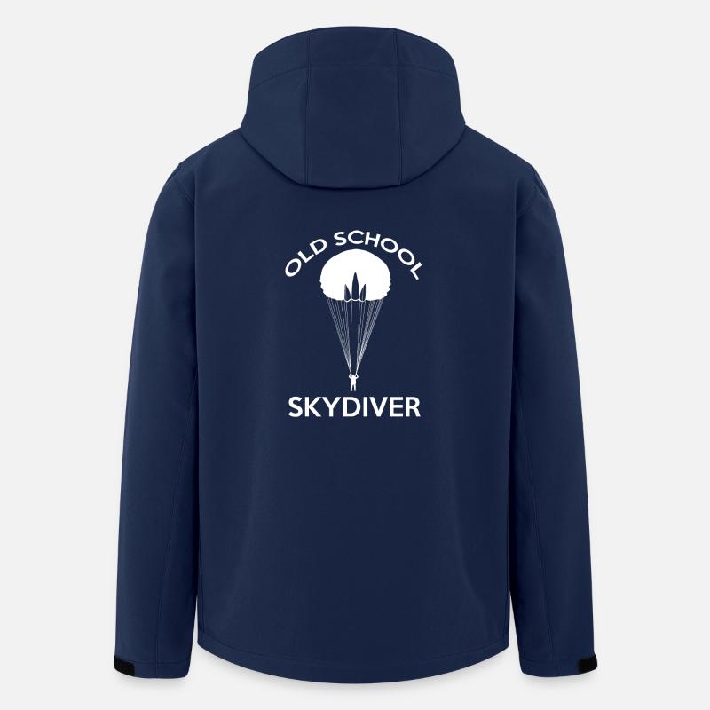 Parachutisme - Sykdive - Parachute - Veste softshell homme en polyester recyclé Stanley/Stella - marine