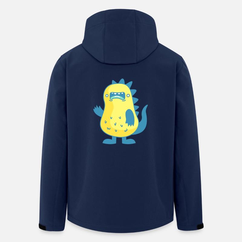 Monster - Recycelte Männer Softshell-Jacke Discoverer von Stanley/Stella - Navy