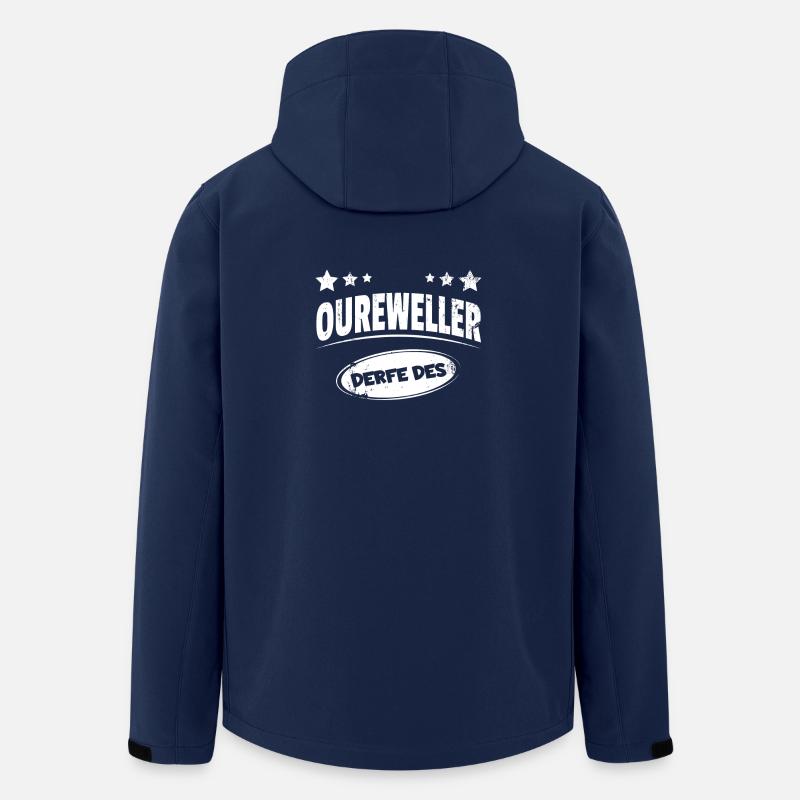 Oureweller derfe des Odenwald - Recycelte Männer Softshell-Jacke von Stanley/Stella - Navy