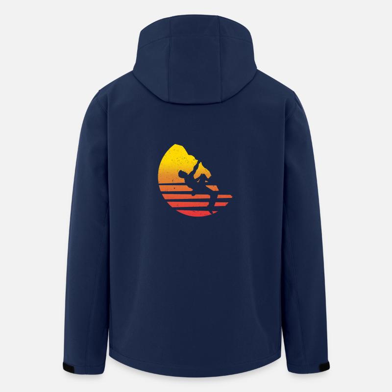 Climb - Men’s Recycled Softshell Jacket by Stanley/Stella - navy