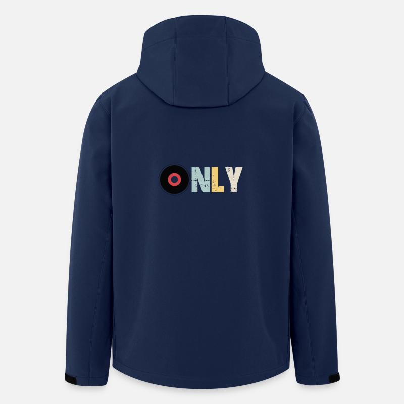 Vinyl Only - Recycelte Männer Softshell-Jacke von Stanley/Stella - Navy