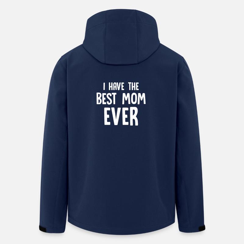 Beste Mutter - Recycelte Männer Softshell-Jacke von Stanley/Stella - Navy