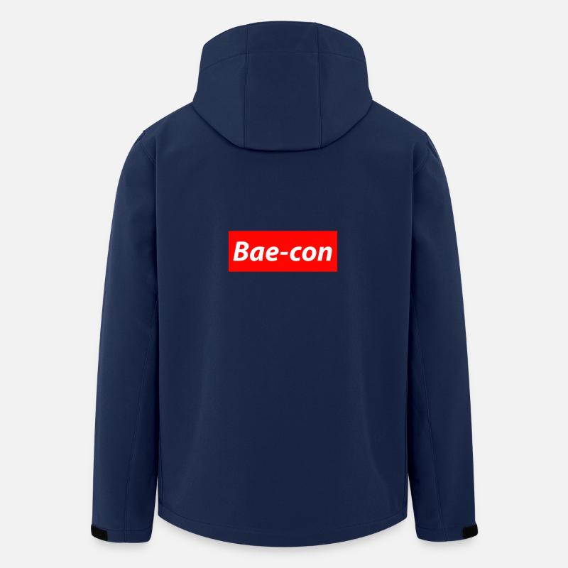 Bae-con - Recycelte Männer Softshell-Jacke von Stanley/Stella - Navy