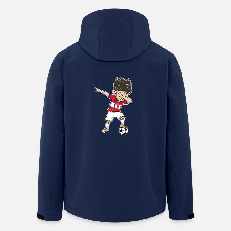 France Gift Dab - Veste softshell homme en polyester recyclé Stanley/Stella - marine