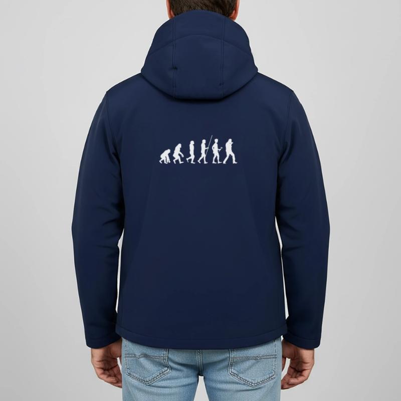 Harmonica - Harmonica Player - Evolution Men’s Recycled Softshell Jacket by Stanley/Stella
