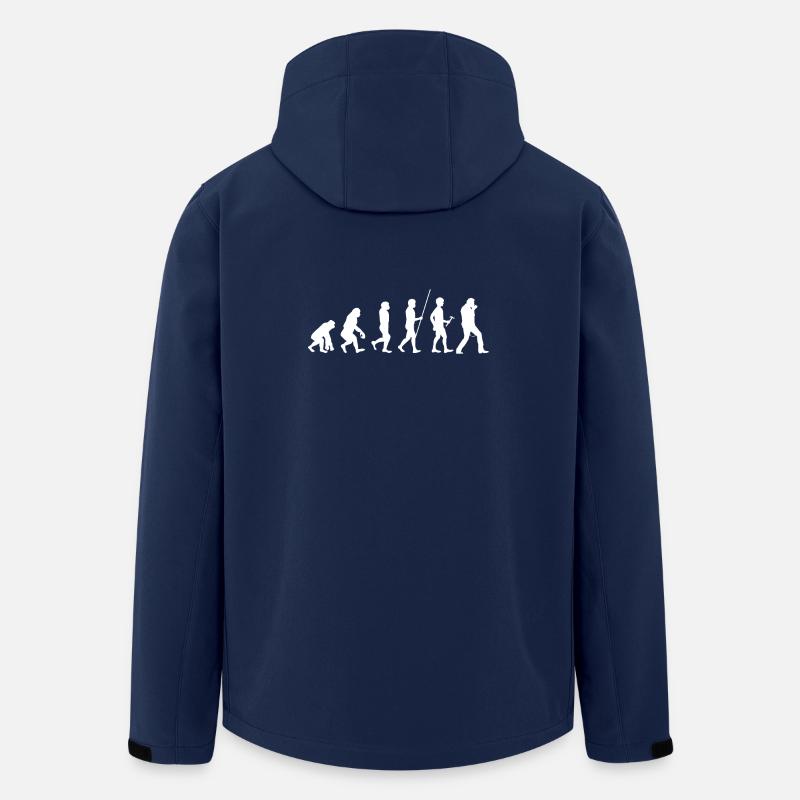 Harmonica - Harmonica Player - Evolution - Men’s Recycled Softshell Jacket by Stanley/Stella - navy