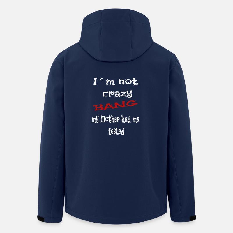 Bang Theory cadeau de dire drôle - Veste softshell homme en polyester recyclé Stanley/Stella - marine