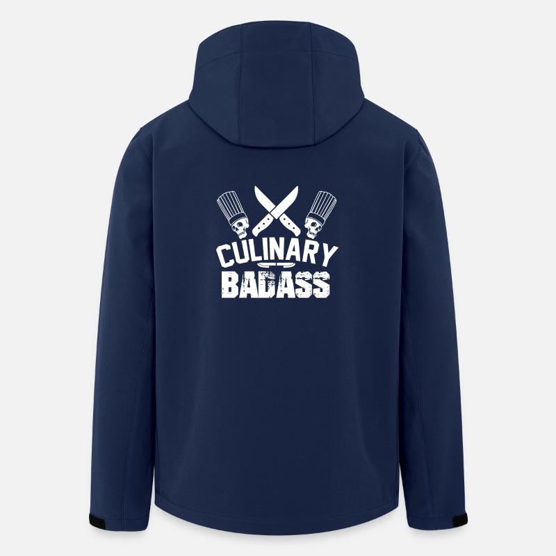 cuisine - Veste softshell homme en polyester recyclé Stanley/Stella - marine