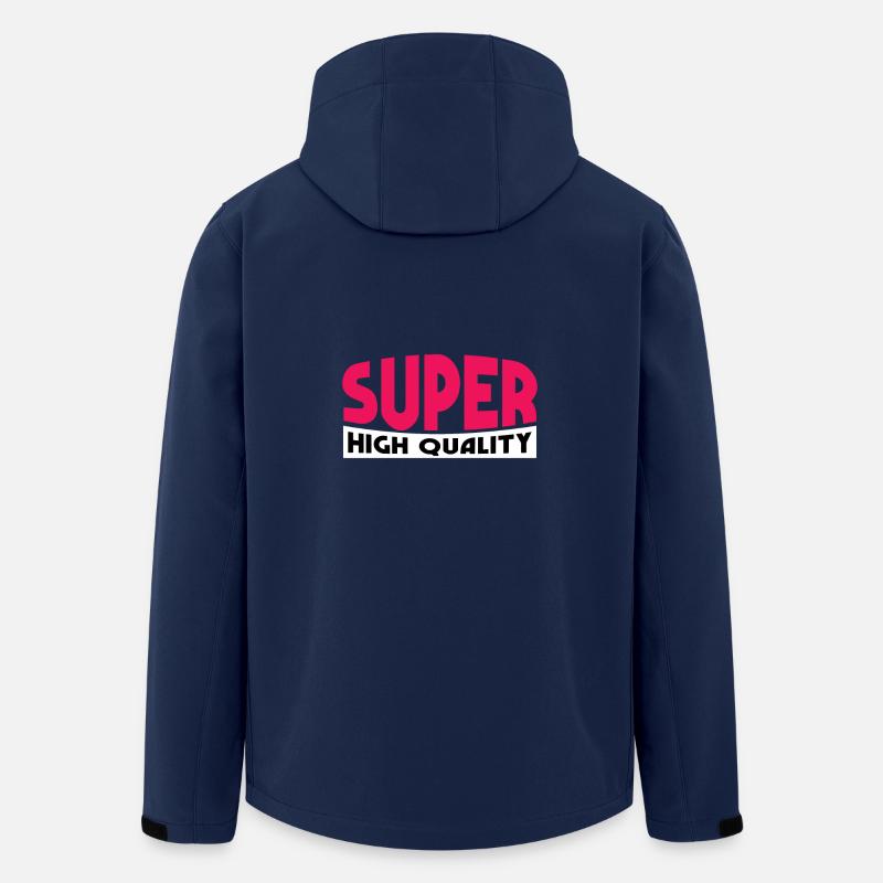 Super bon cadeau cool - Veste softshell homme en polyester recyclé Stanley/Stella - marine