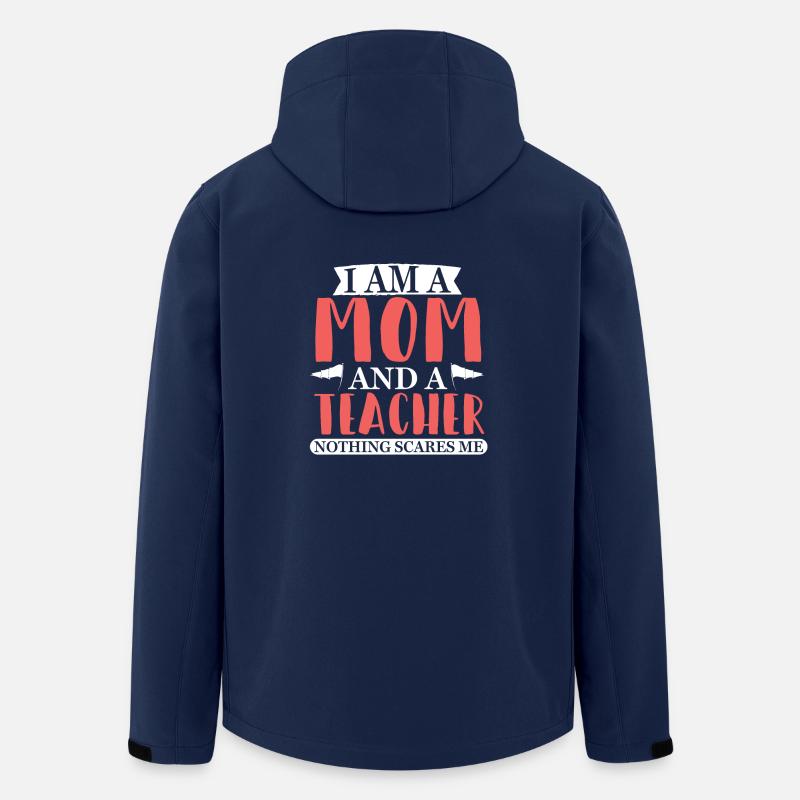 Lehrer - Recycelte Männer Softshell-Jacke von Stanley/Stella - Navy