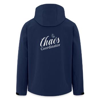 Chaos Coordinator - Veste softshell homme en polyester recyclé Stanley/Stella - marine - Dos - AI Model Male 185 light (185cm)