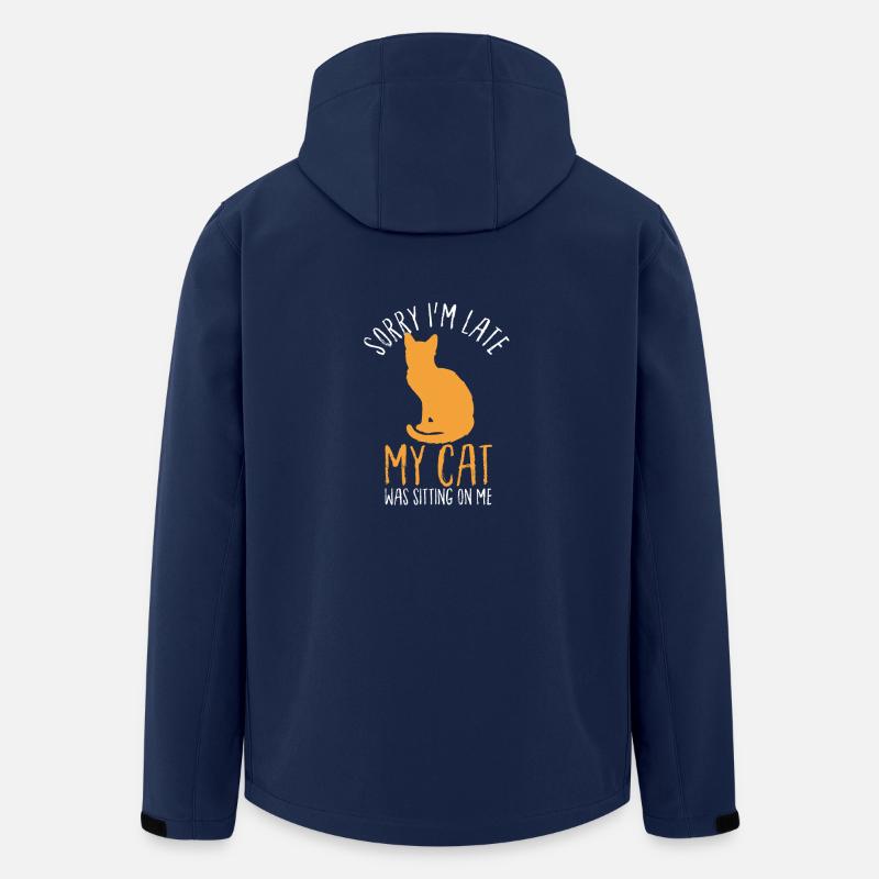 cat - Men’s Recycled Softshell Jacket by Stanley/Stella - navy