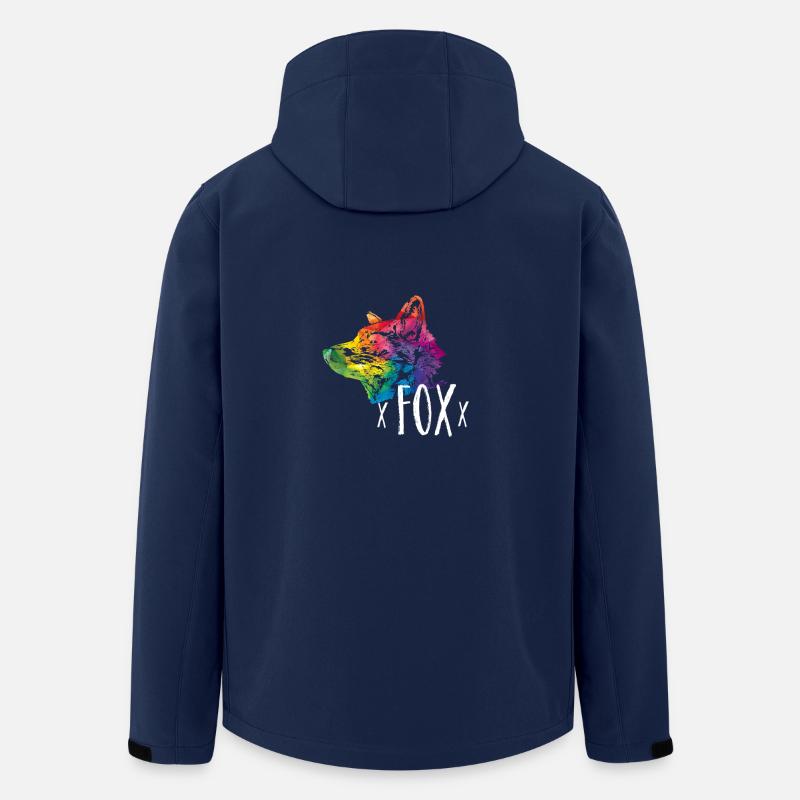 Fuchs - Recycelte Männer Softshell-Jacke von Stanley/Stella - Navy