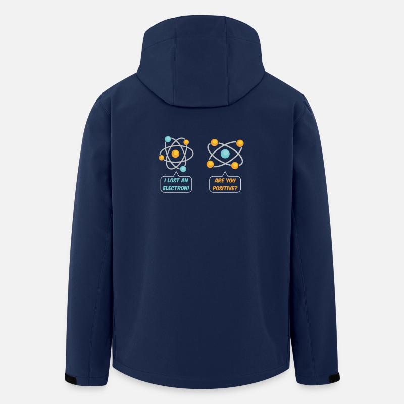Electron - Recycelte Männer Softshell-Jacke von Stanley/Stella - Navy
