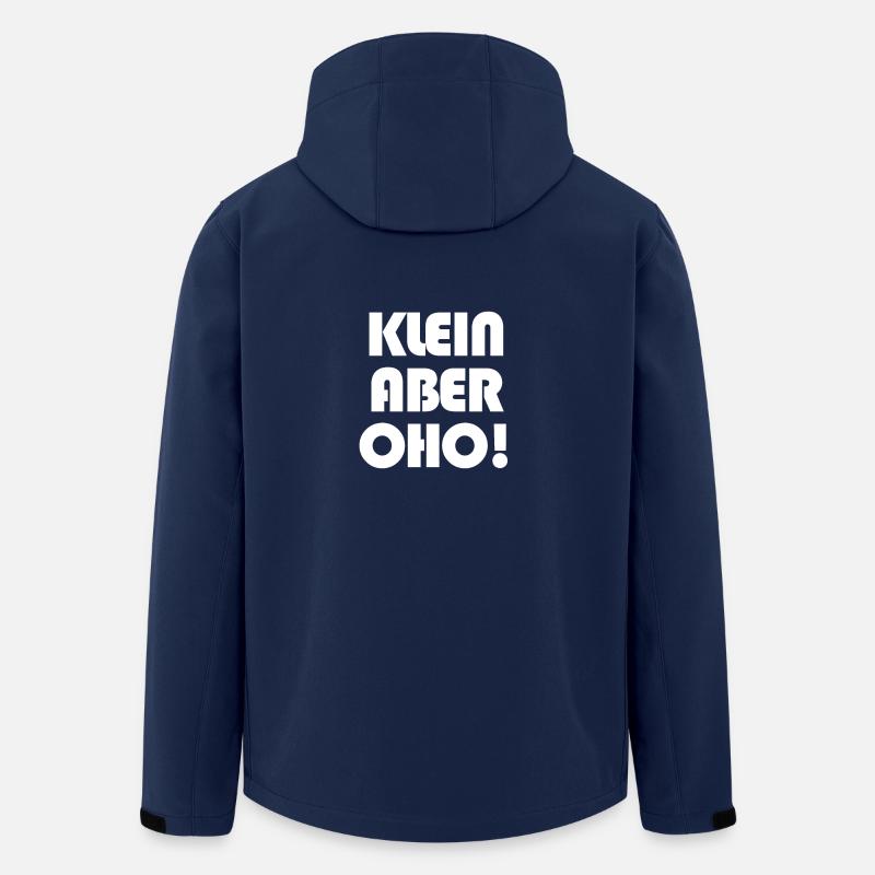 Klein aber OHO! - Recycelte Männer Softshell-Jacke von Stanley/Stella - Navy