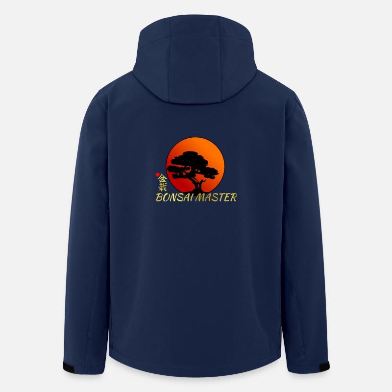 Bonsai Shirt Bonsai Master Geschenk - Recycelte Männer Softshell-Jacke von Stanley/Stella - Navy