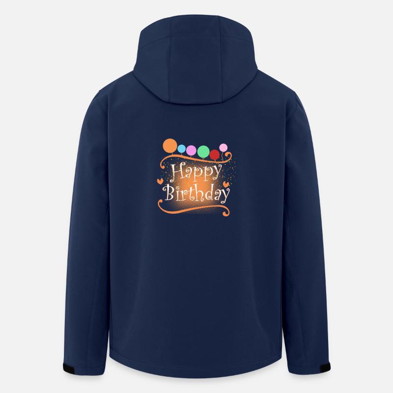 Happy Birthday - Recycelte Männer Softshell-Jacke von Stanley/Stella - Navy