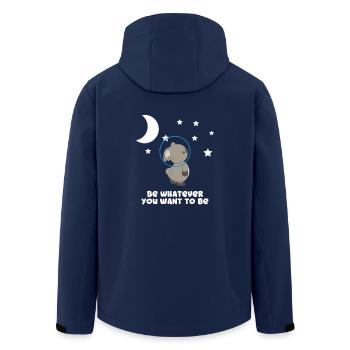 Koala - Koalas - Koala T-Shirt - Be You - Men’s Recycled Softshell Jacket by Stanley/Stella - navy - Back - AI Model Male 185 light (185cm)