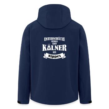 Cologne ne sous-estime jamais une Cologne de Nippes - Veste softshell homme en polyester recyclé Stanley/Stella - marine - Dos - AI Model Male 185 light (185cm)