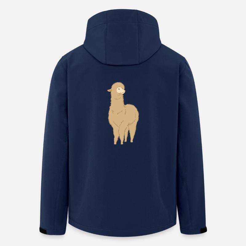 alpaca - Men’s Recycled Softshell Jacket by Stanley/Stella - navy