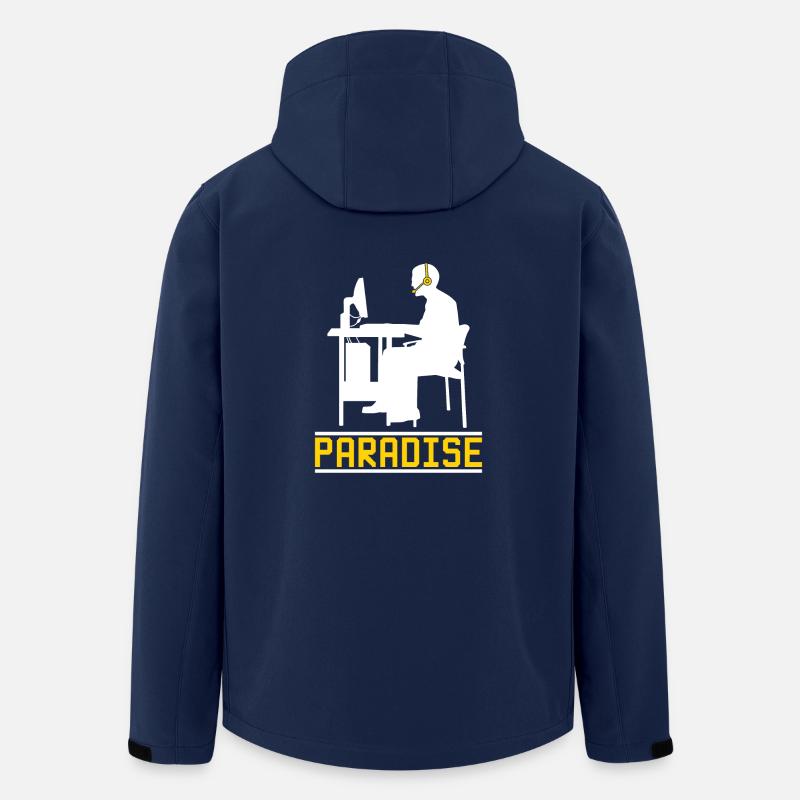 Gamer Gaming Clan Zocken Zocker - Recycelte Männer Softshell-Jacke von Stanley/Stella - Navy