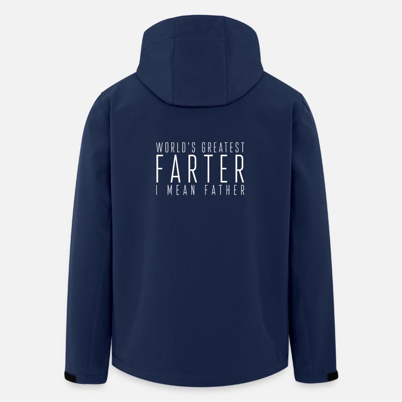Fars dag Fars dag - Återvunnen softshell-jacka Herr Stanley/Stella Discoverer - marinblått