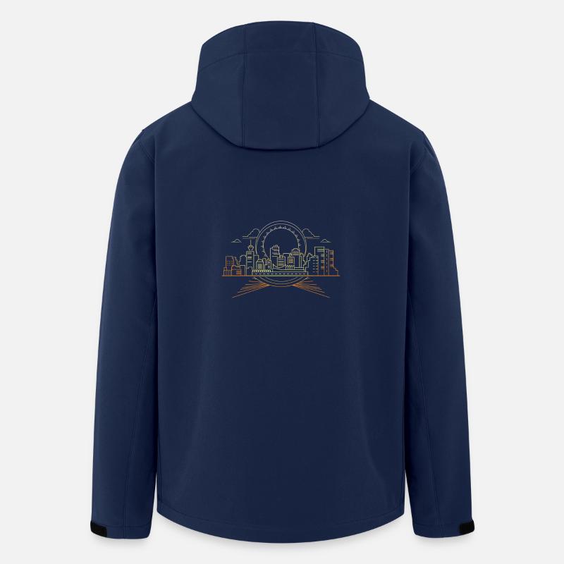 Vancouver - Men’s Recycled Softshell Jacket by Stanley/Stella - navy