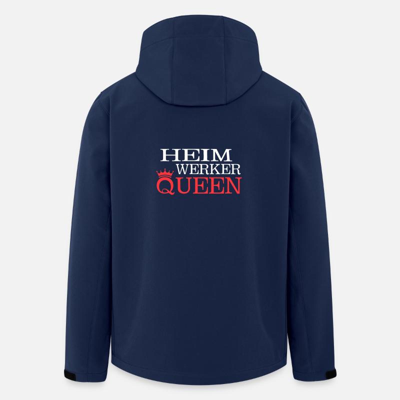 Heimwerker Queen - Recycelte Männer Softshell-Jacke von Stanley/Stella - Navy