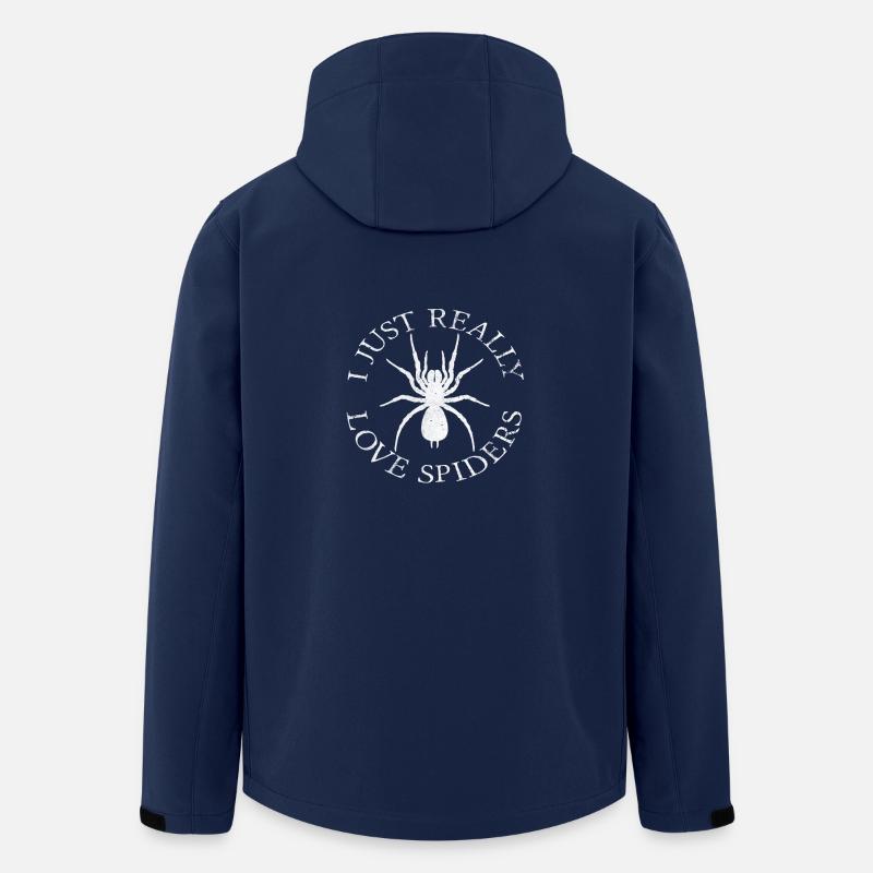 Spiders - Men’s Recycled Softshell Jacket by Stanley/Stella - navy