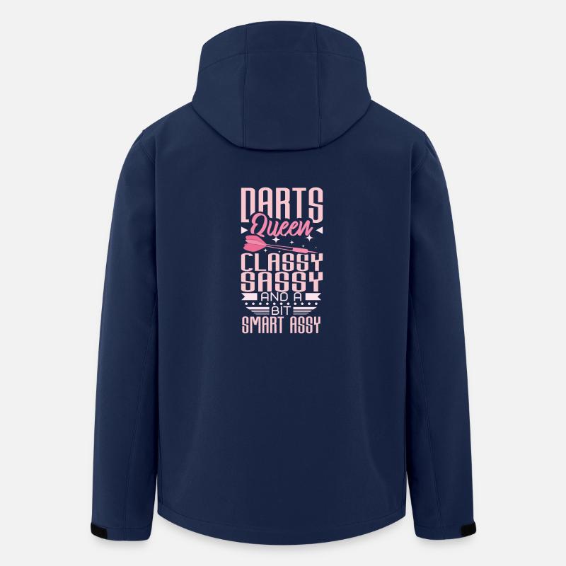 Darts queen - Recycelte Männer Softshell-Jacke von Stanley/Stella - Navy