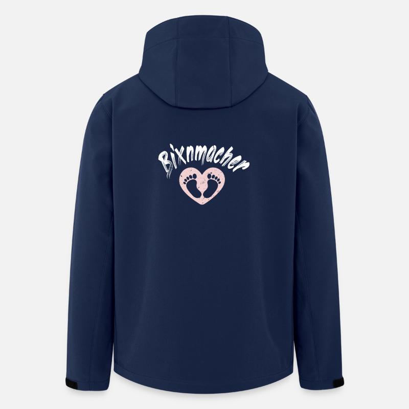 Bixnmacher - Recycelte Männer Softshell-Jacke von Stanley/Stella - Navy