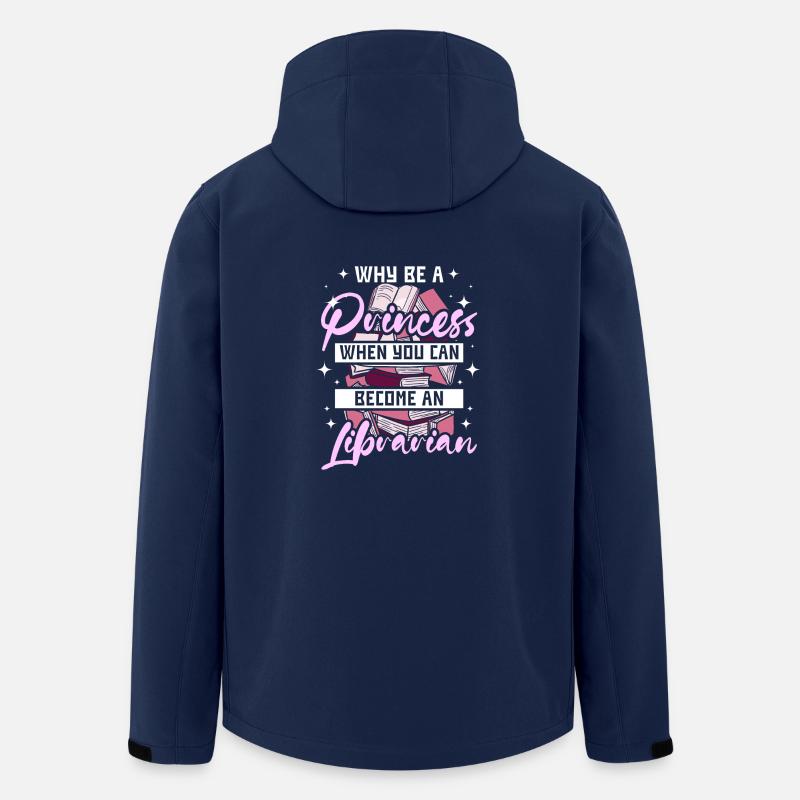 Femme princesse bibliothécaire - Veste softshell homme en polyester recyclé Stanley/Stella - marine