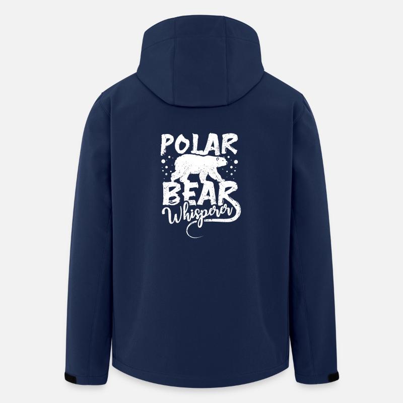 Polar bear whisperer - Recycelte Männer Softshell-Jacke von Stanley/Stella - Navy