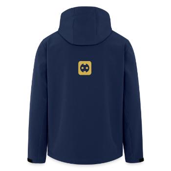 Débouché - Veste softshell homme en polyester recyclé Stanley/Stella - marine - Dos - AI Model Male 185 light (185cm)
