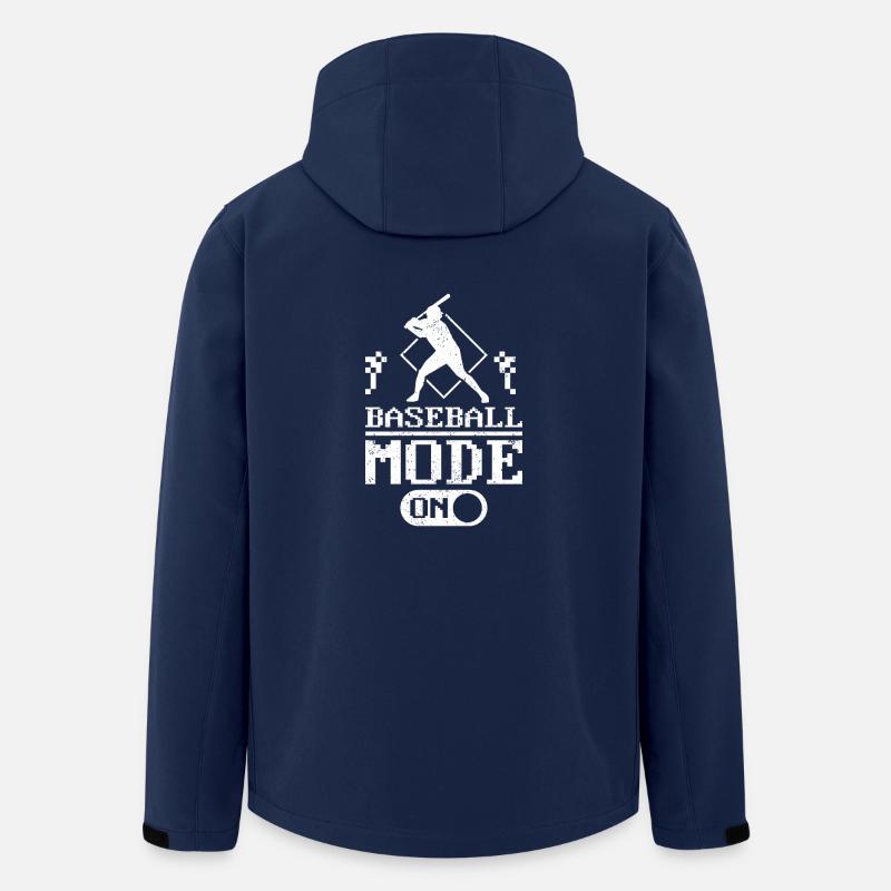 Baseball mode on - Recycelte Männer Softshell-Jacke von Stanley/Stella - Navy
