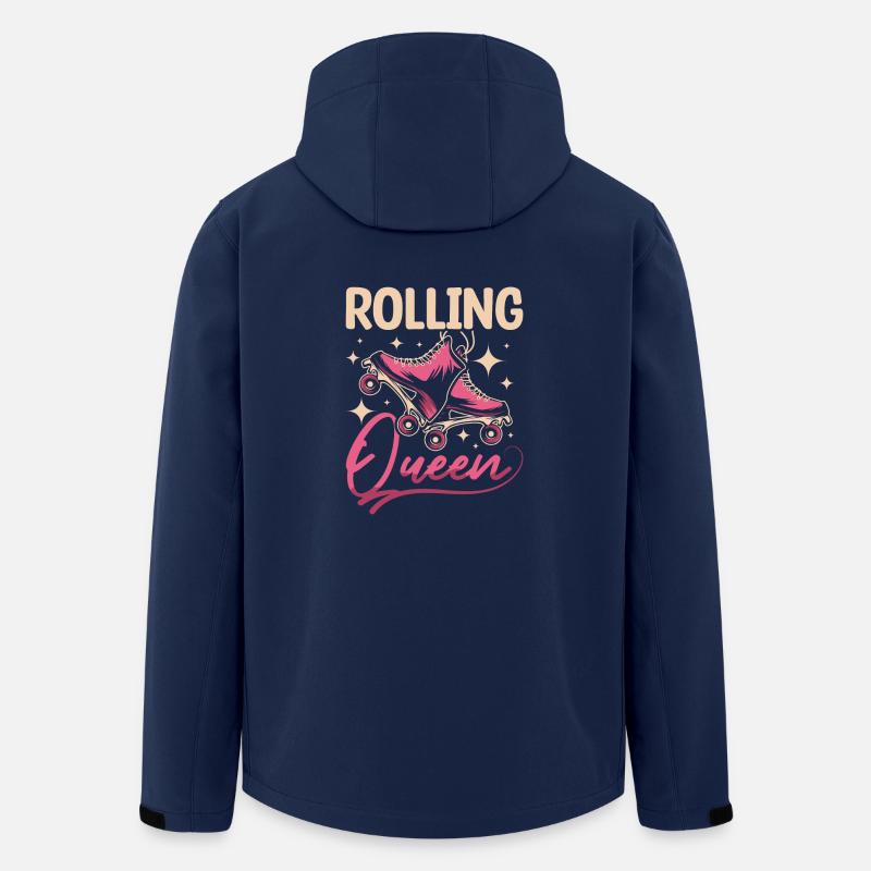 Inline skating rolling queen - Recycelte Männer Softshell-Jacke von Stanley/Stella - Navy