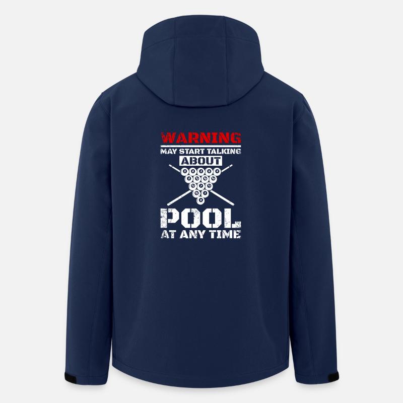 Talking about billiards pool - Recycelte Männer Softshell-Jacke von Stanley/Stella - Navy