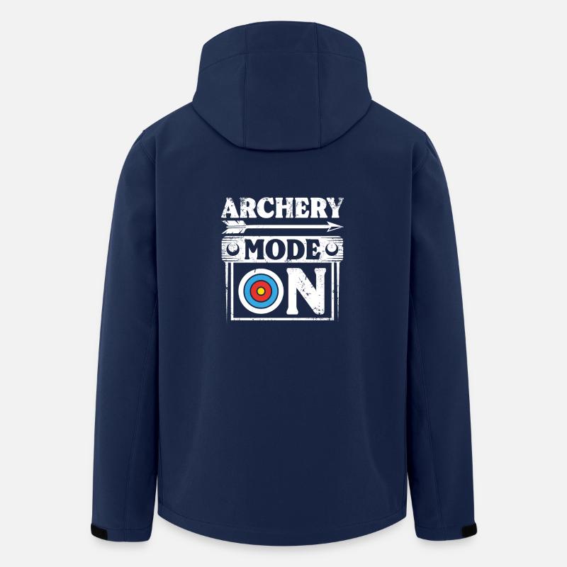 Archery mode on - Men’s Recycled Softshell Jacket by Stanley/Stella - navy