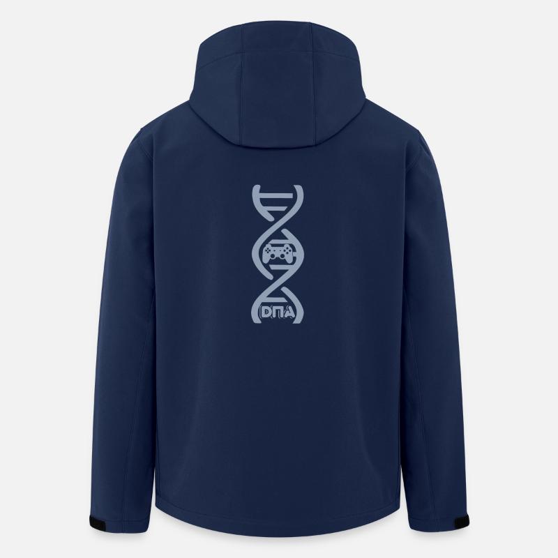 Gaming ist meine DNA Zocker Controller - Recycelte Männer Softshell-Jacke von Stanley/Stella - Navy