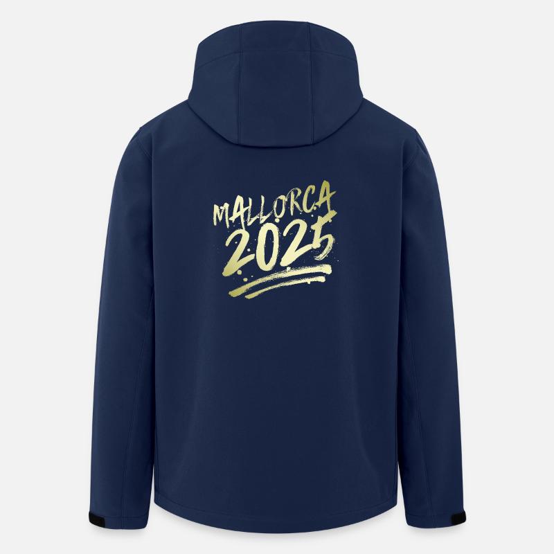 Mallorca 2025 - Men’s Recycled Softshell Jacket by Stanley/Stella - navy