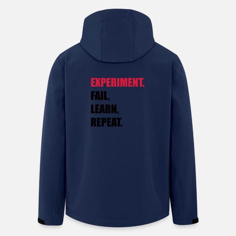 science - Men’s Recycled Softshell Jacket Discoverer by Stanley/Stella - navy