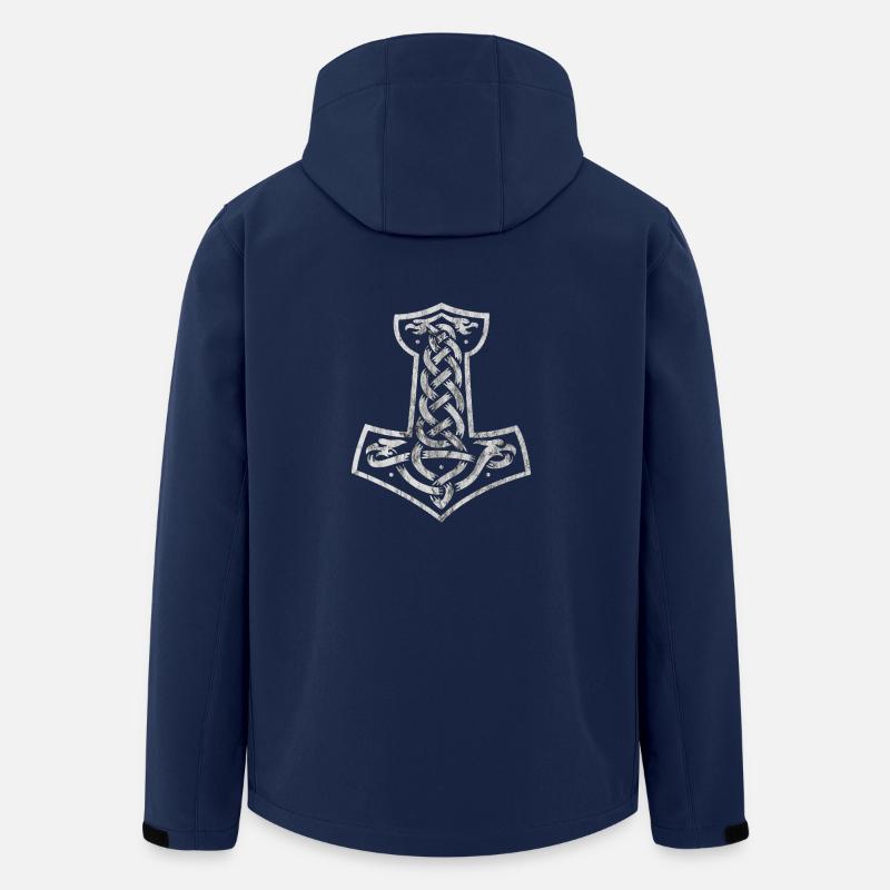 Mjolnir - Recycelte Männer Softshell-Jacke von Stanley/Stella - Navy