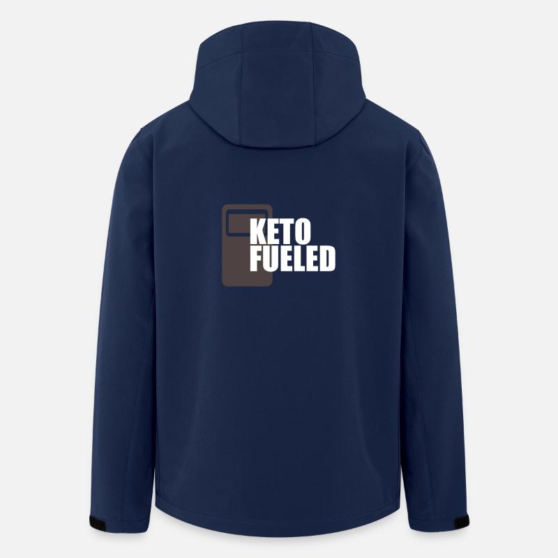 KETO getankt - Recycelte Männer Softshell-Jacke von Stanley/Stella - Navy