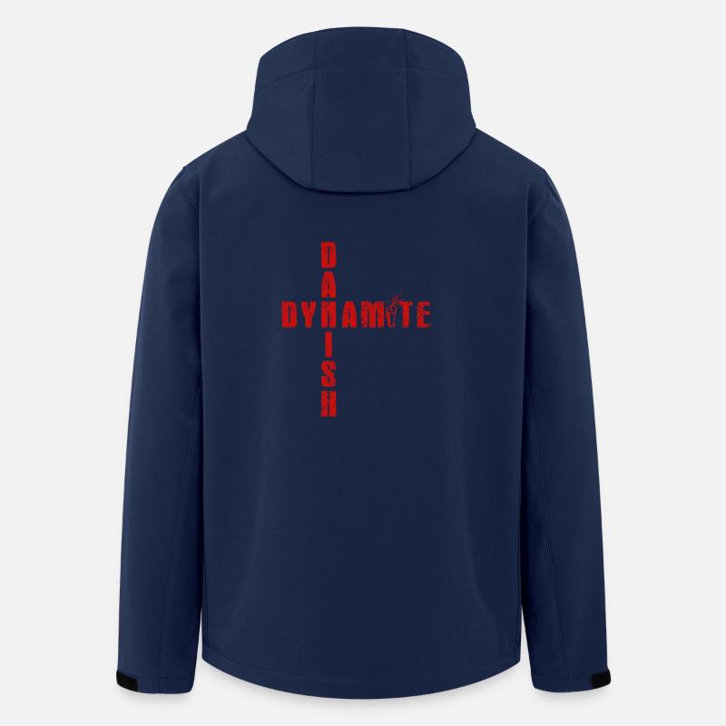 Danish Dynamite - Recycelte Männer Softshell-Jacke von Stanley/Stella - Navy