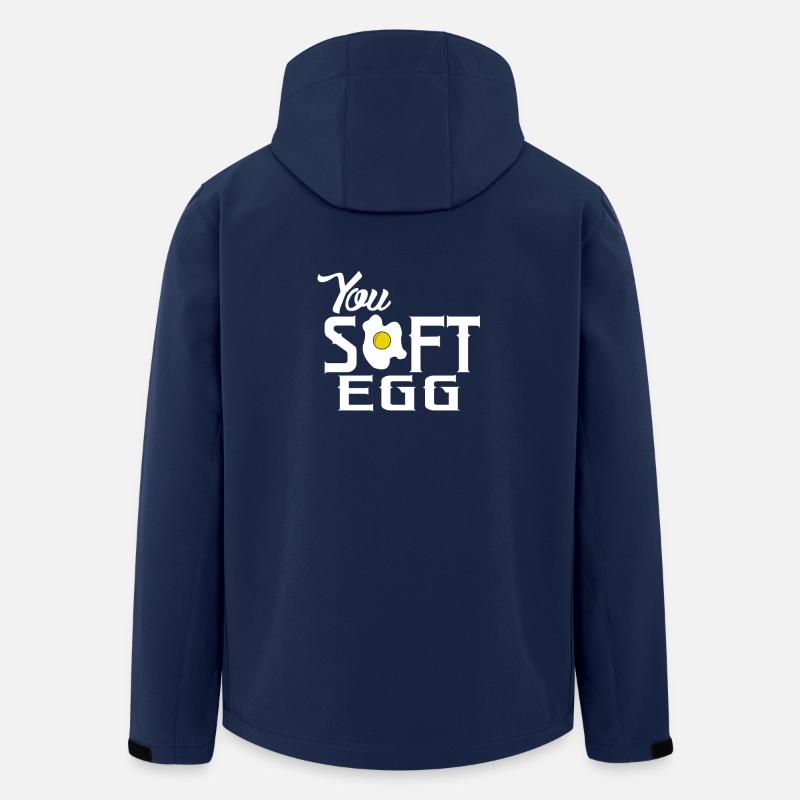 You soft egg - Men’s Recycled Softshell Jacket by Stanley/Stella - navy