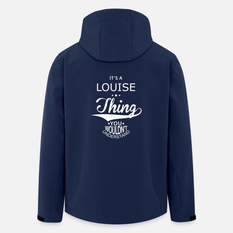 Louise - Recycelte Männer Softshell-Jacke von Stanley/Stella - Navy